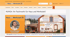 Desktop Screenshot of hausundwerkstatt24.de